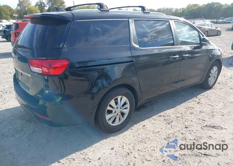 2016 Kia Sedona Lx из США, поврежденный, VIN KNDMB5C11G6192601